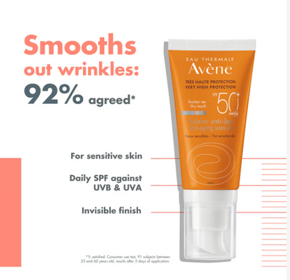 Avène Anti-Aging Sunscreen SPF 50+ – 4