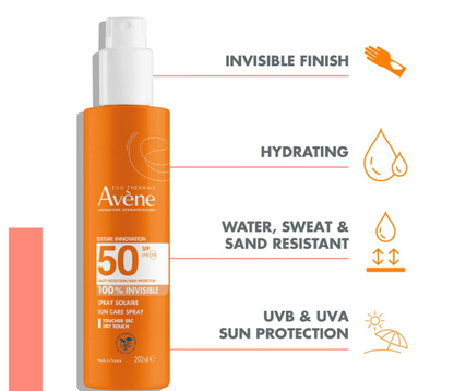 Avène Sunscreen Spray SPF 50+ – 2