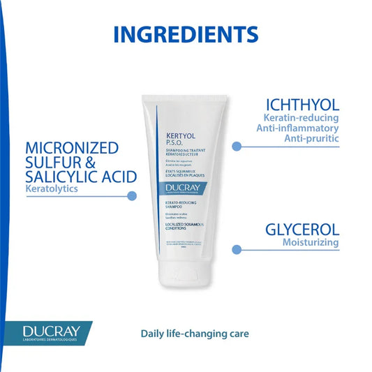 Ducray Kertyol PSO Kerato-Reducing Shampoo – 2