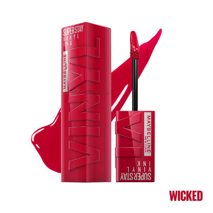 Maybelline New York Super Stay Vinyl Ink Long lasting 16 Hour Wear, No Budge, Instant Shine Lipstick