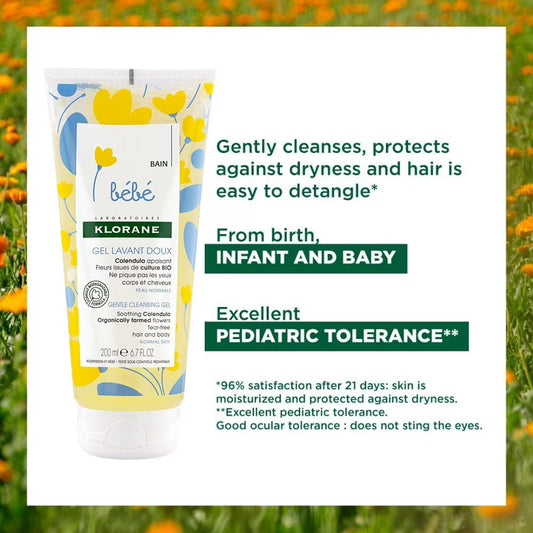 Klorane Baby Gentle Foaming Gel – 2
