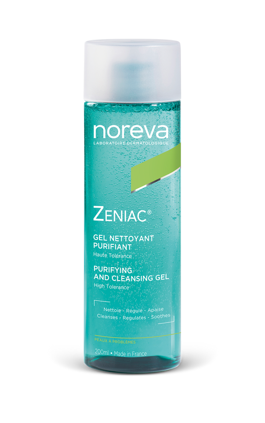 Noreva Zeniac LP Gel nettoyant purifiant haute tolérance