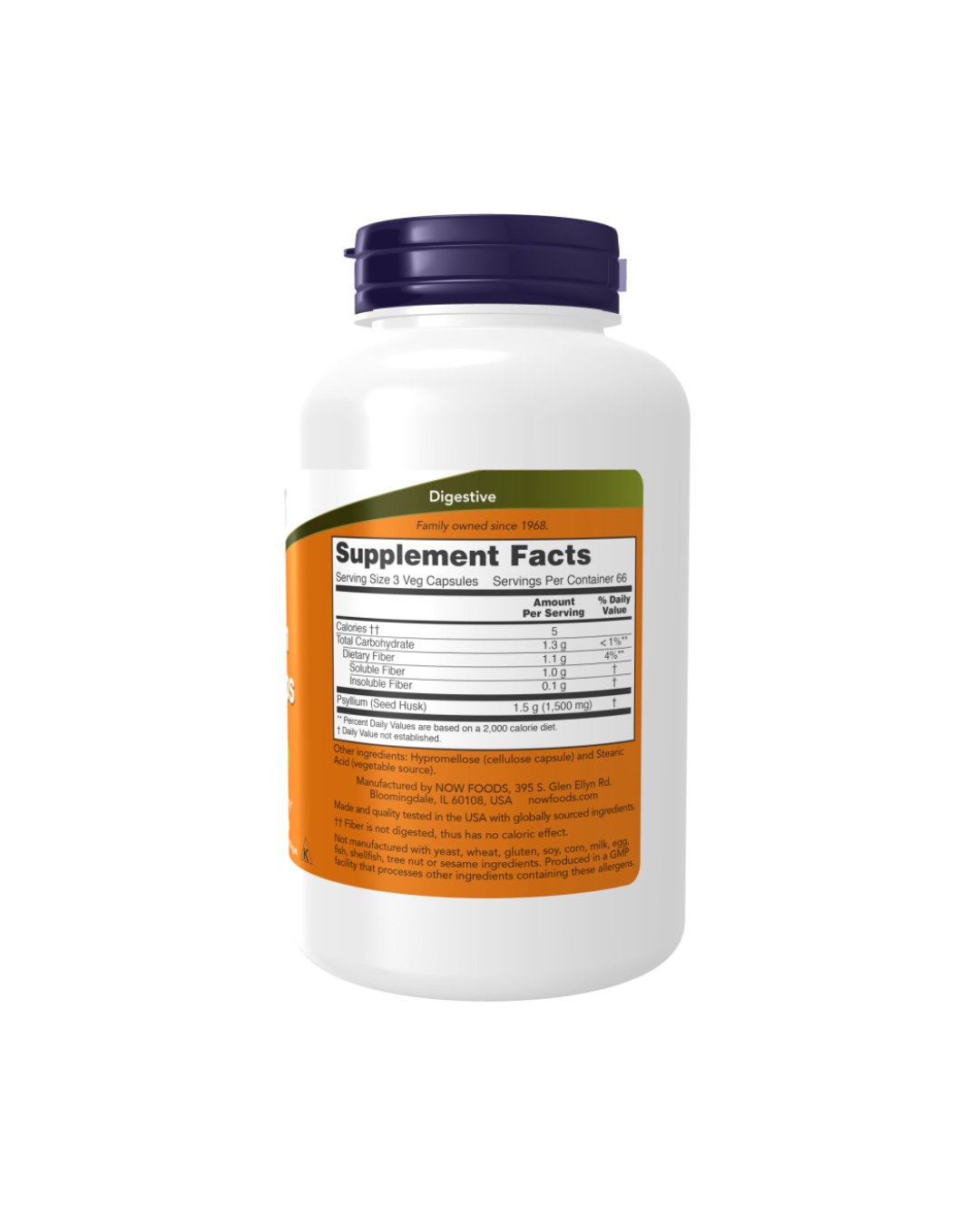 Psyllium Husk Caps 500 mg – 1