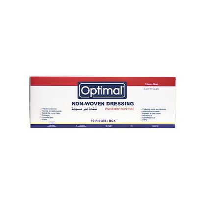 Optimal Non-Woven Dressing – 10 x 35cm / 10 pcs