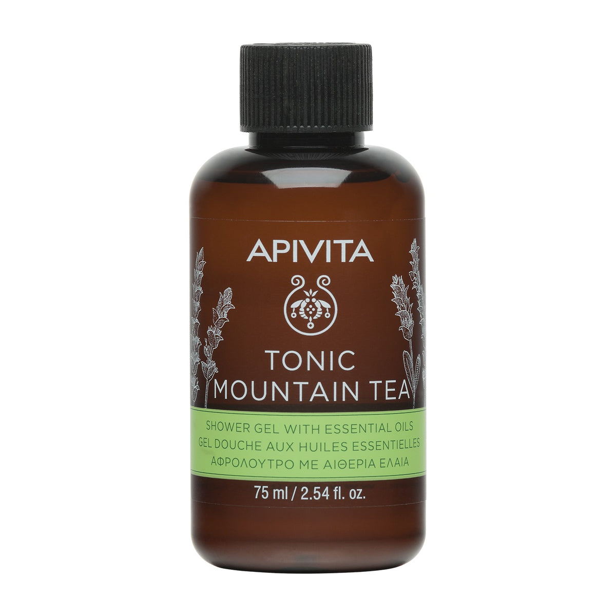 Apivita Shower Gel – Tonic Mountain Tea / 75ml