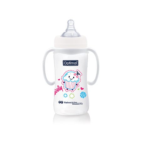 Wide Neck Feeding Bottle With Handle – 1