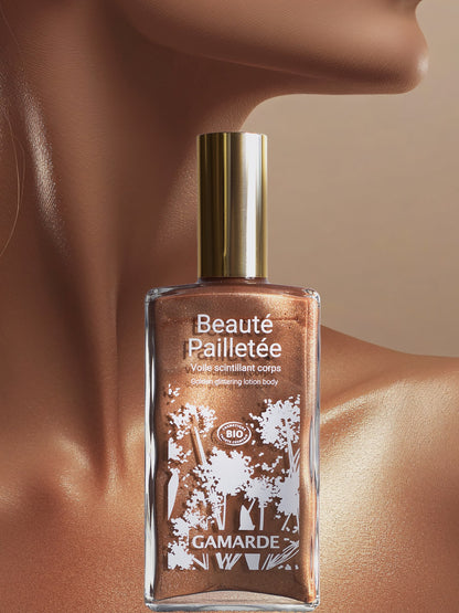 Golden Glittering Lotion Body – 2