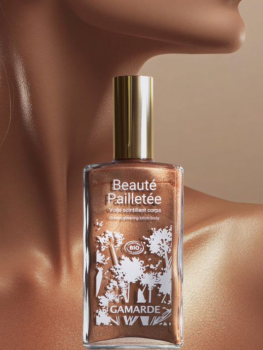 Golden Glittering Lotion Body – 2