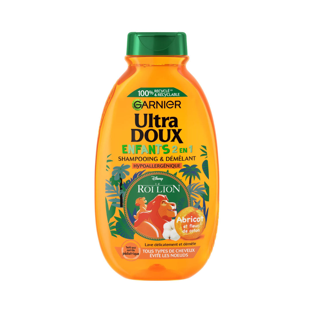 Ultra Doux - Children - with Apricot and Cotton Flower - Shampoo 2 in 1