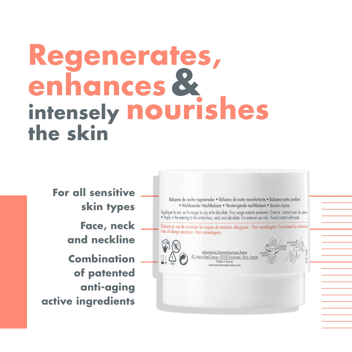 Avène DermAbsolu Comforting Night Balm – 2