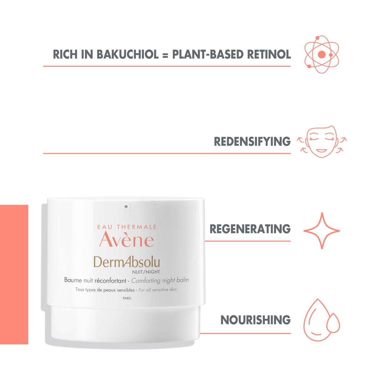 Avène DermAbsolu Comforting Night Balm – 3