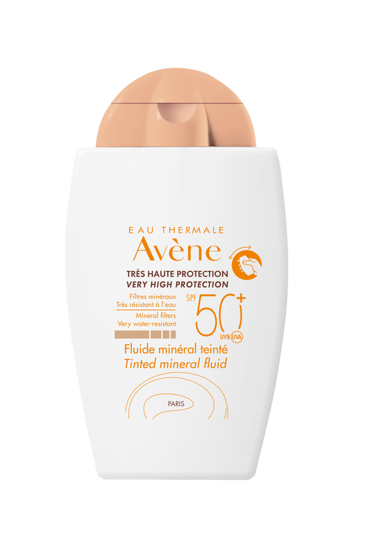Avène Mineral Sunscreen Fluid Tinted SPF 50+ – 1