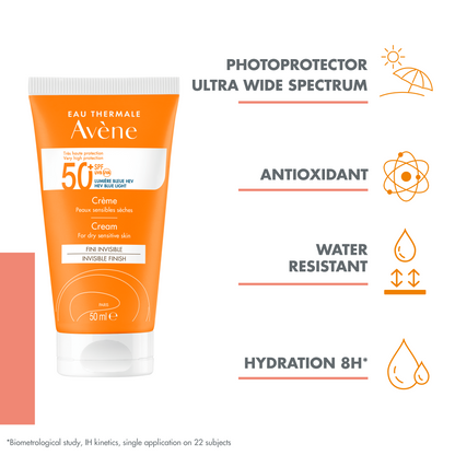 Avène Sunscreen Cream SPF 50+ – 2
