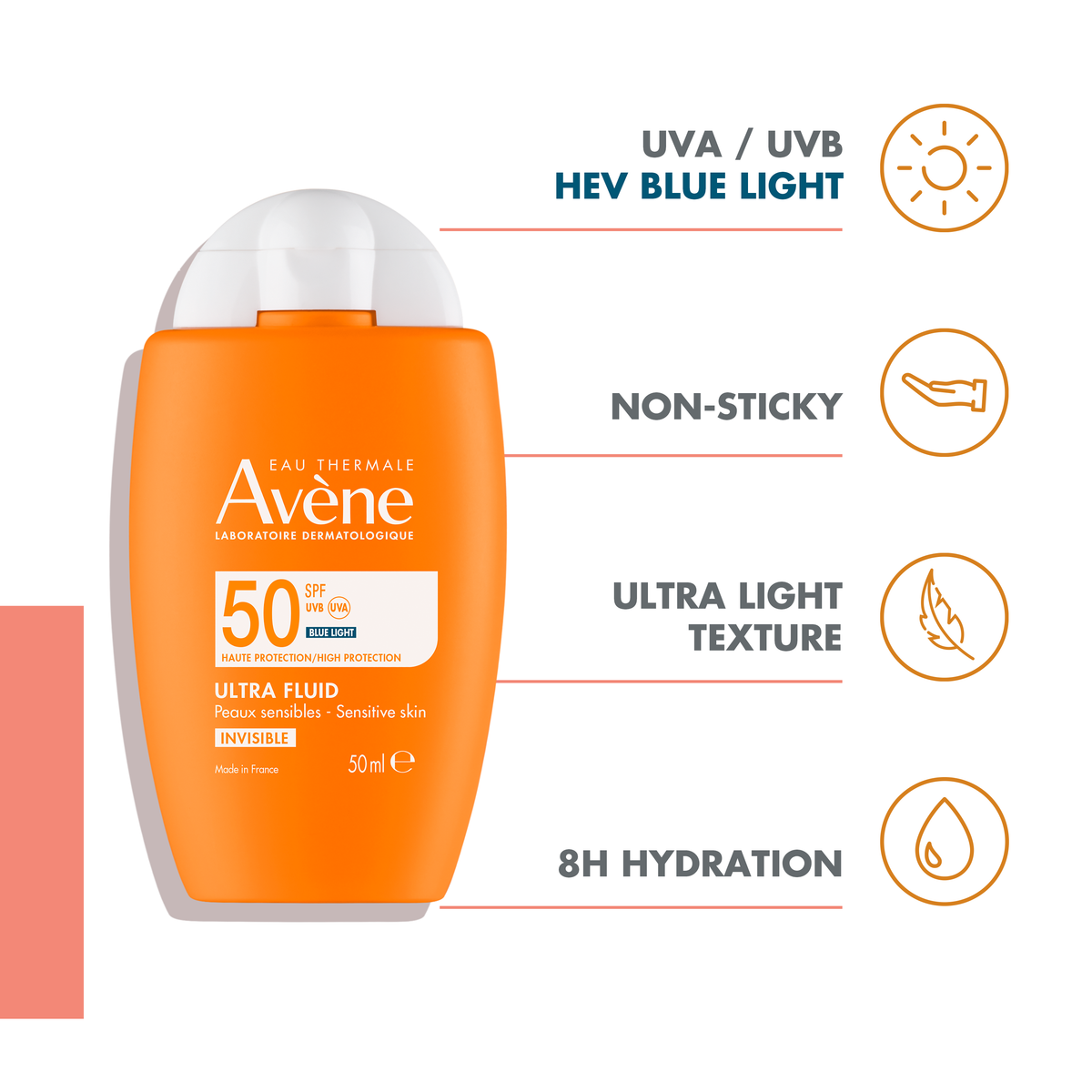 Avene Ultra Fluid Invisible SPF50 – 8