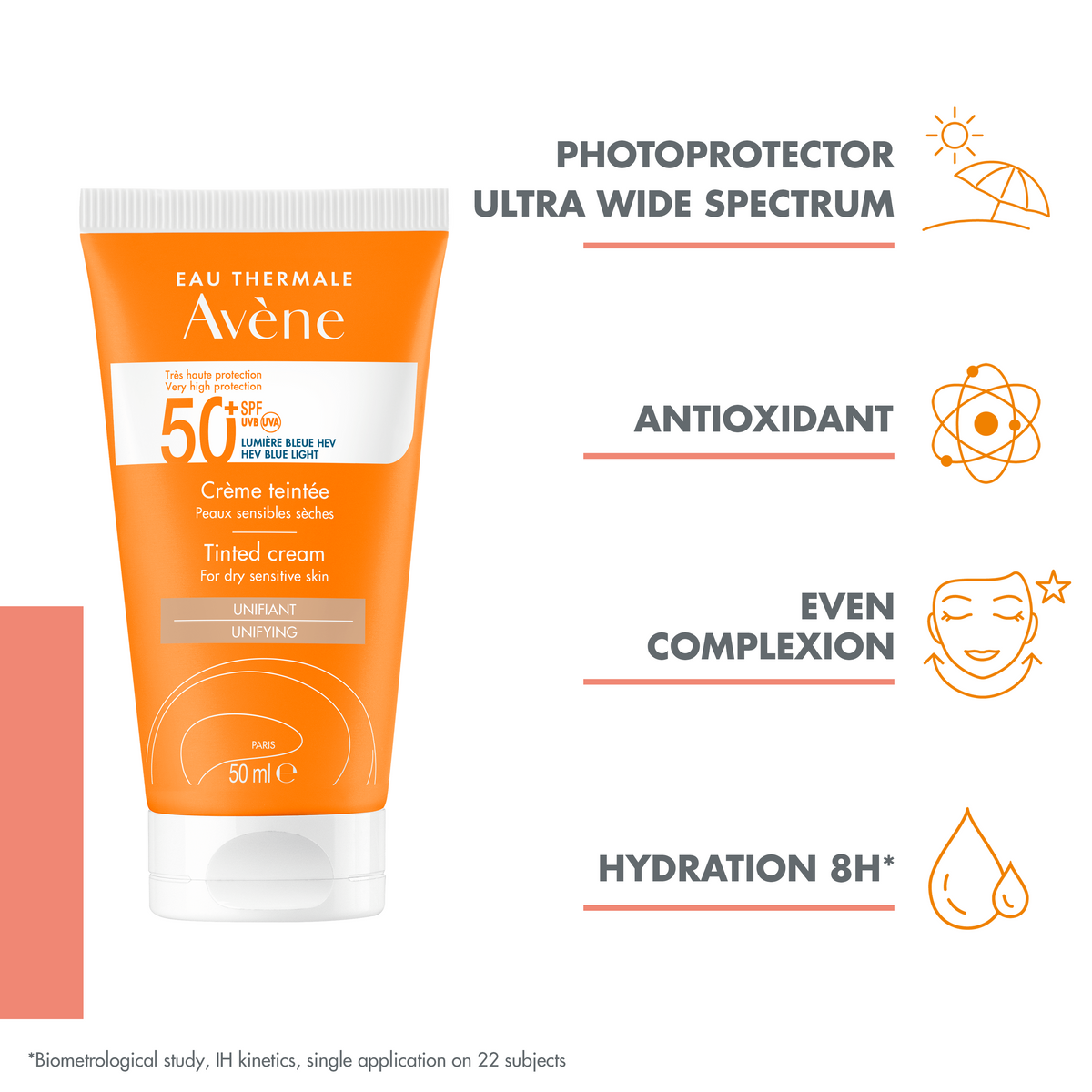Avène Sunscreen Tinted Cream SPF 50+ – 2