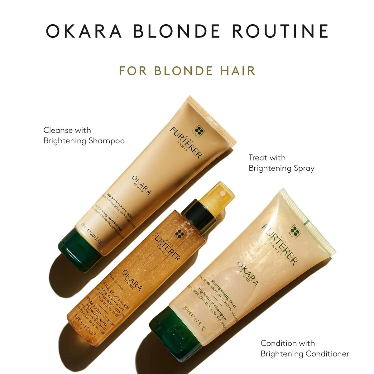 Rene Furterer Okara Blond Brightening Shampoo – 5