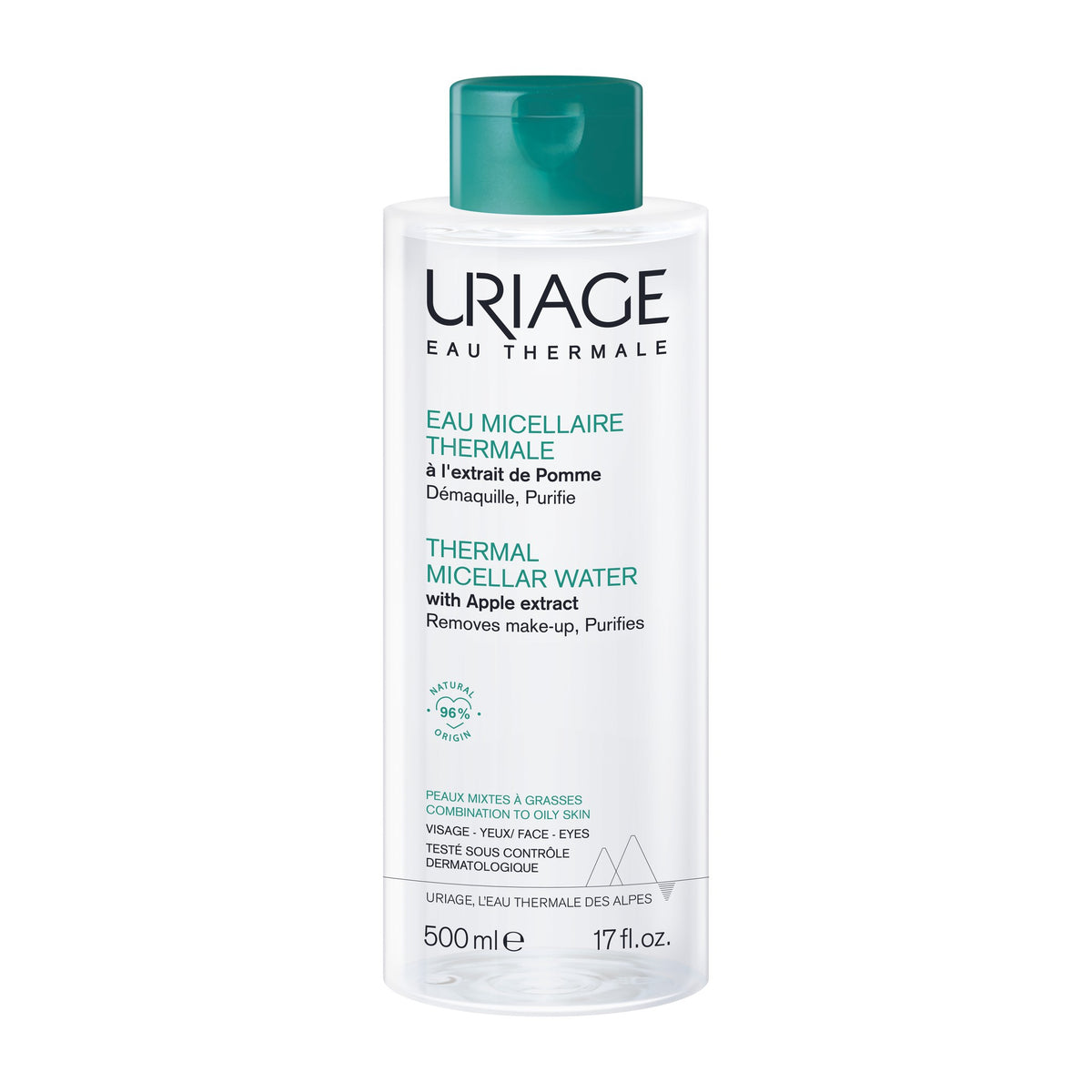 Uriage Thermal Micellar Water 500ml – Combination to Oily Skin