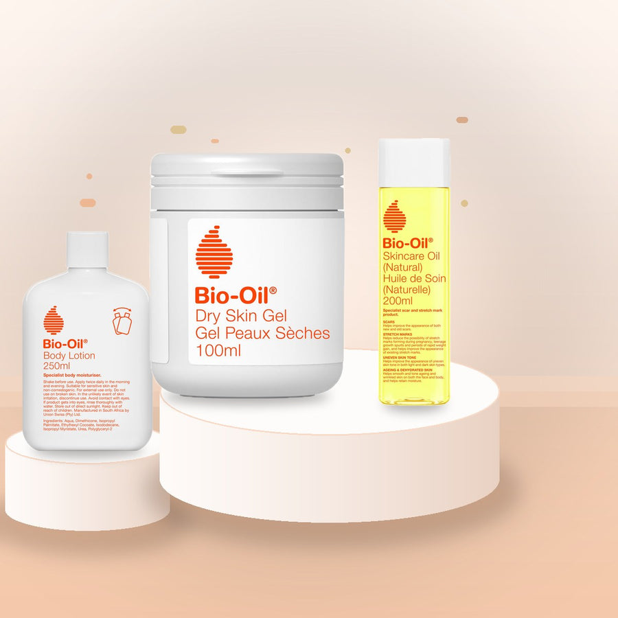 Free Dry Skin Gel or Skincare Oil with any Bio-Oil