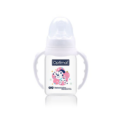 Narrow Neck Orthodontic Feeding Bottle- Handle 140ml – 4