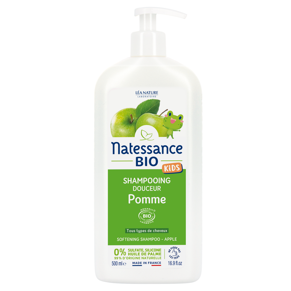 Kids Organic Gentle Shampoo Apple 500ml â€“ 2