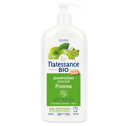 Kids Organic Gentle Shampoo Apple 500ml â€“ 2