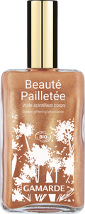 Golden Glittering Lotion Body