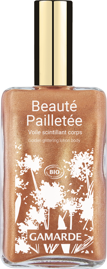 Golden Glittering Lotion Body – 1