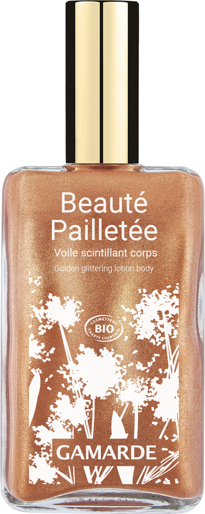 Golden Glittering Lotion Body – 1