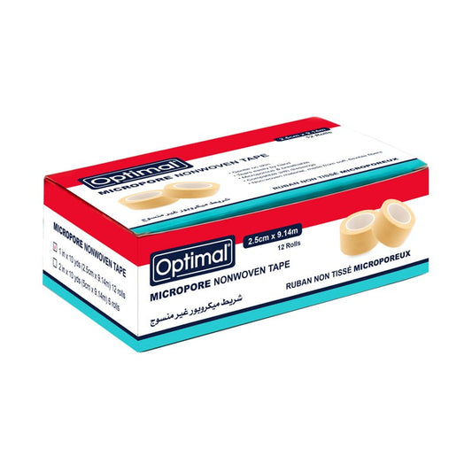 Optimal Micropore Nonwoven Tape – 6 rolls