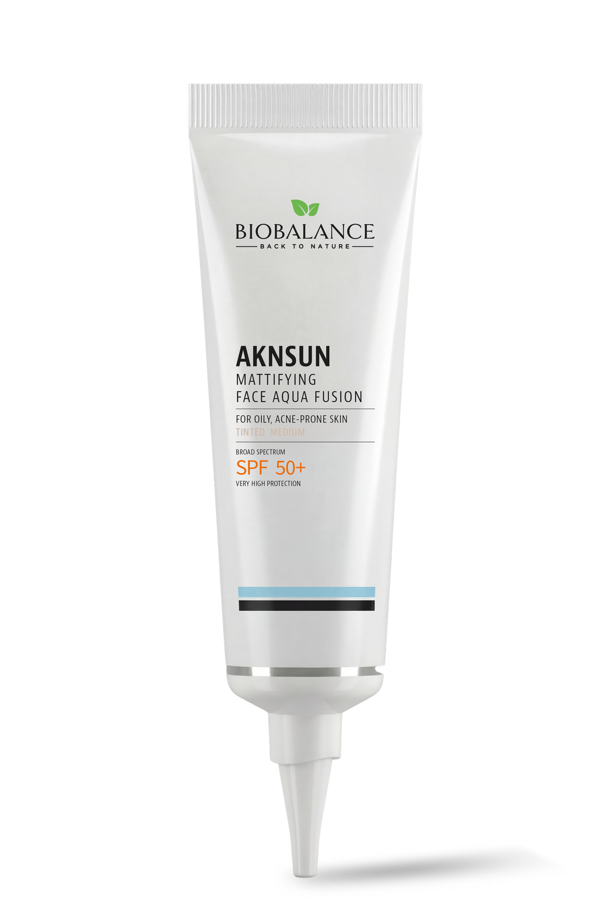 Bio Balance Aknsun Mattifying Face Aqua Fusion SPF50+ 40ml – Tinted Medium