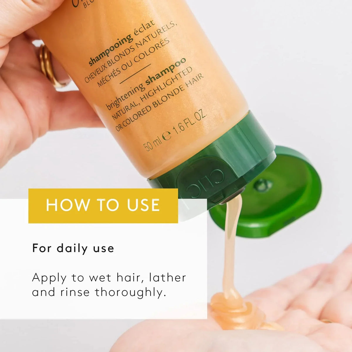 Rene Furterer Okara Blond Brightening Shampoo – 3