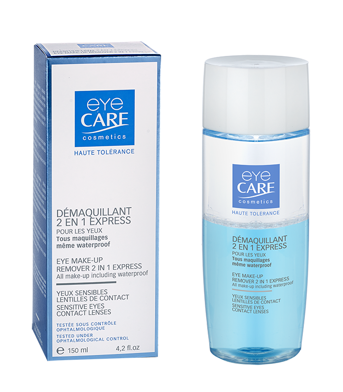 démaquillant 2 en 1 express yeux 150 ml