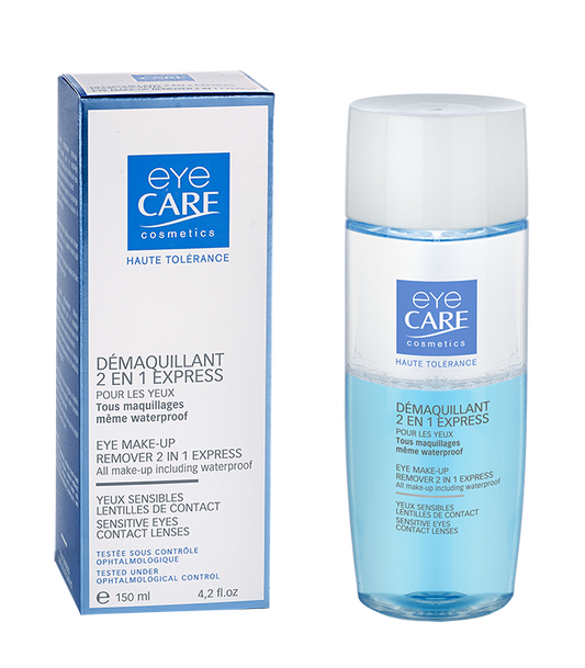 démaquillant 2 en 1 express yeux 150 ml