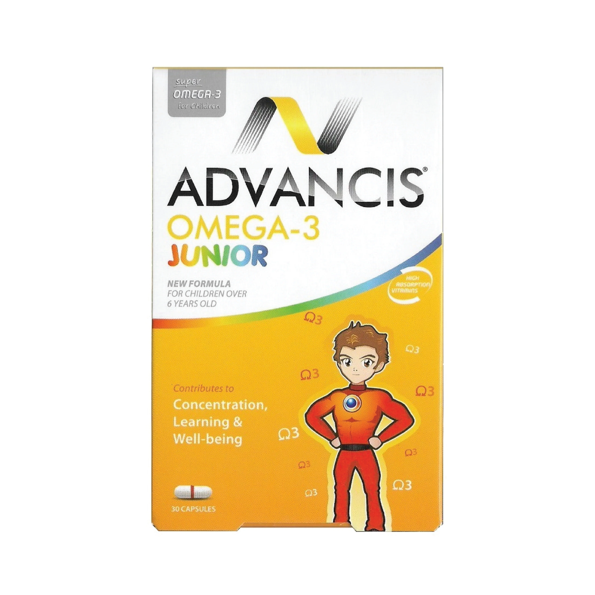 ADV OM3 JUNIOR-30 CAPS