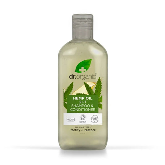 DR. Organic Hemp Oil 2 in 1 Shampoo & Conditioner