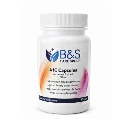 B&S B&S A1C Capsules Berberine Extract