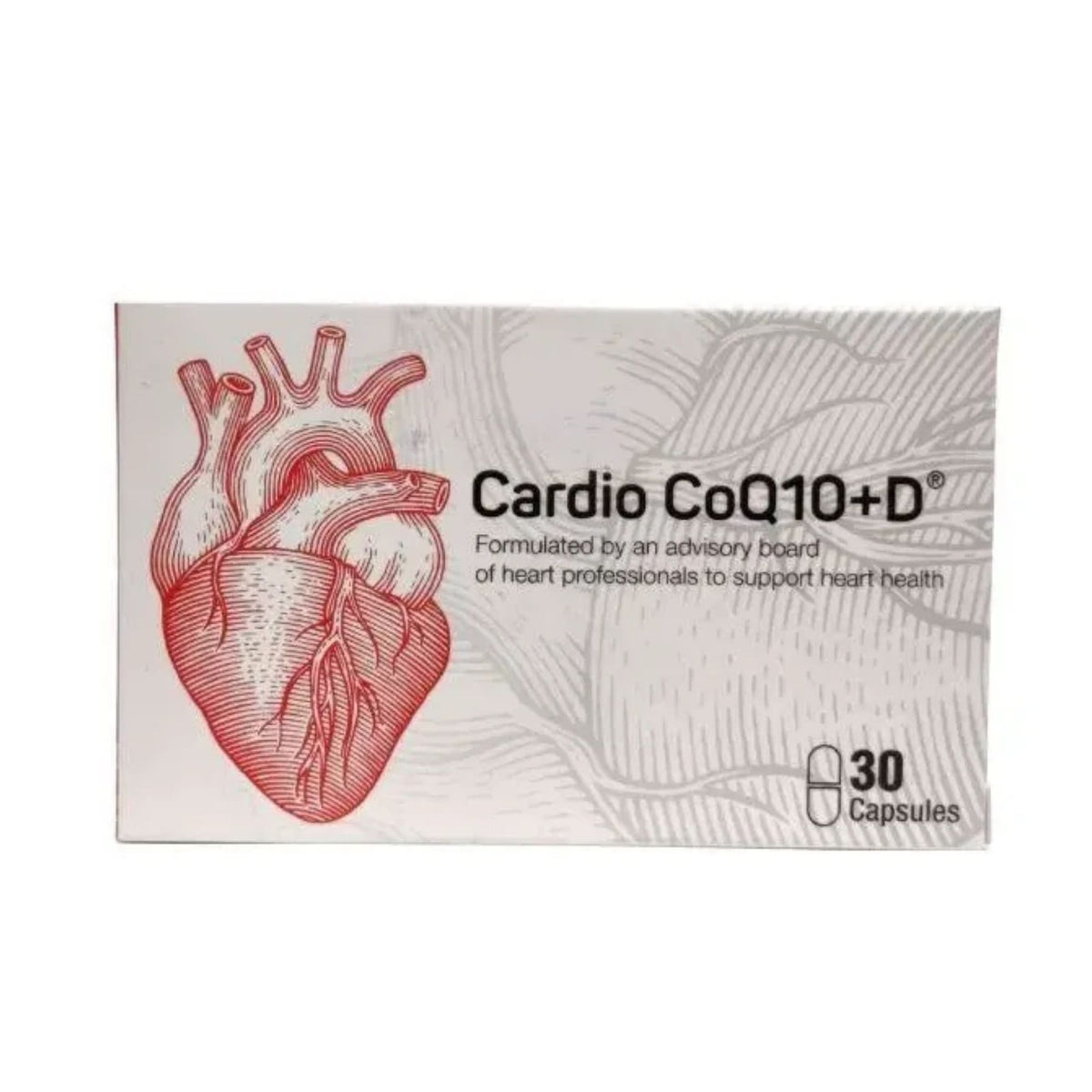 TRITIUM PHARMA Cardio CoQ10+D 30 Capsules