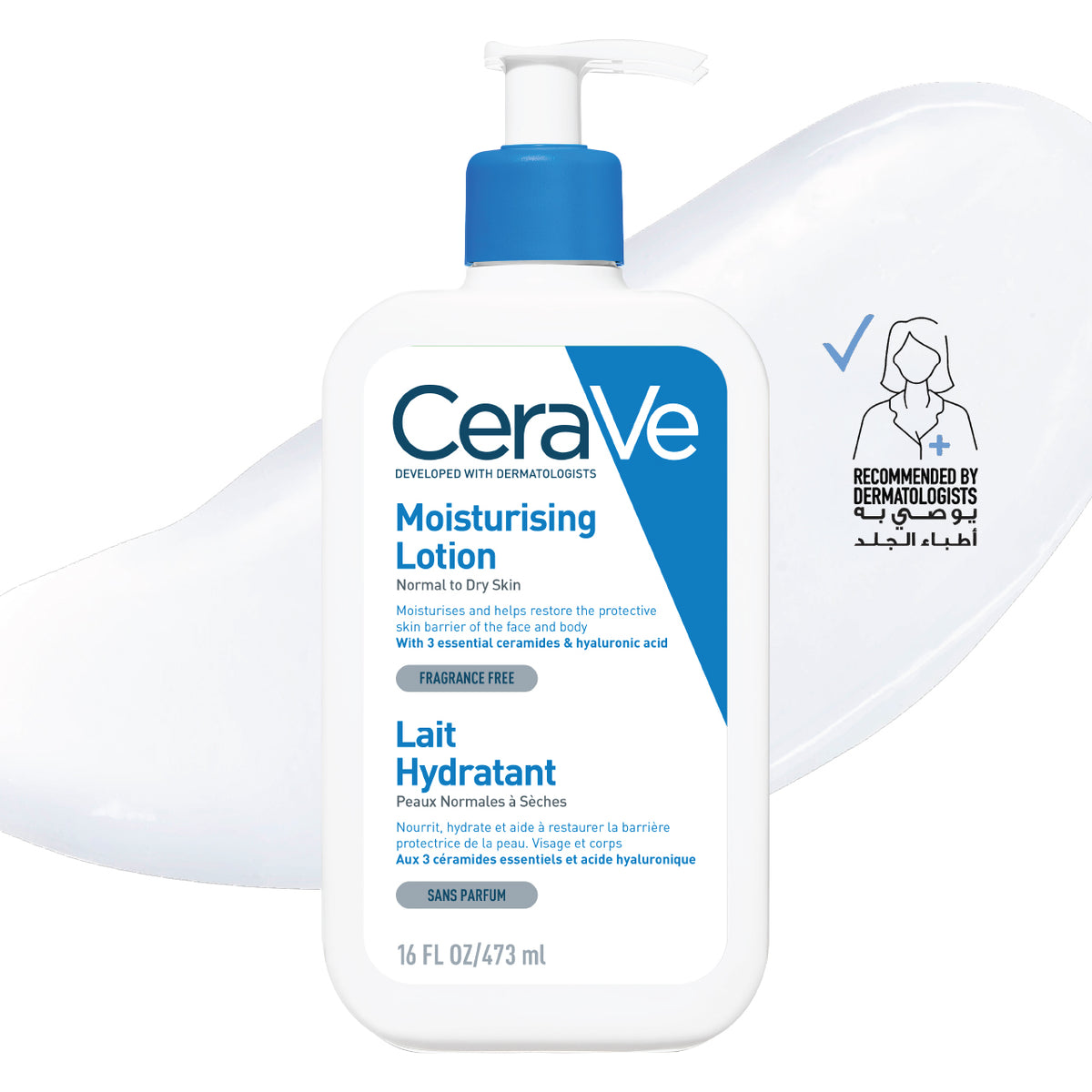 CeraVe Moisturising Lotion for Normal to Dry Skin 473ml