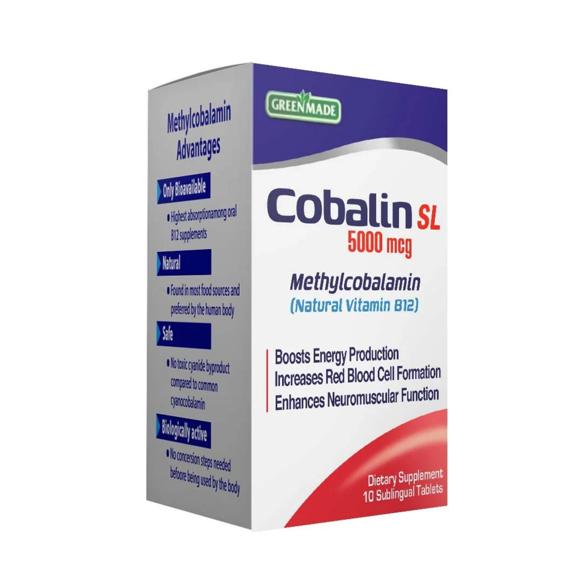 Green Made  Cobalin SL 5000mcg