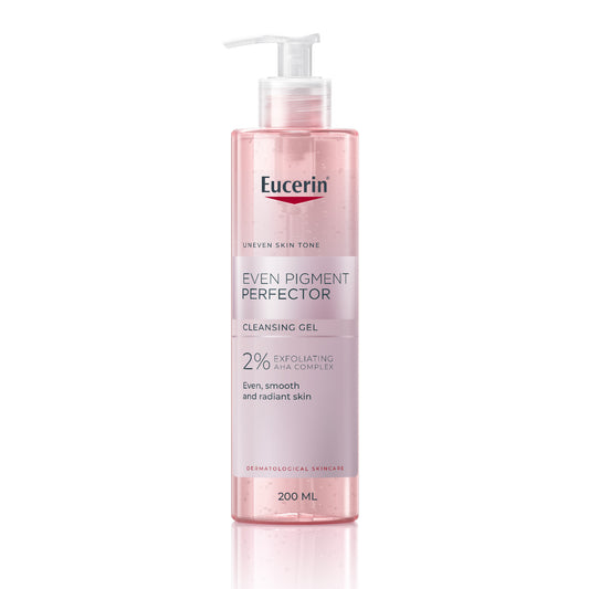 Eucerin Even Pigment Perfector Cleansing Gel, with 2% Exfoliating AHA Complex 200ml