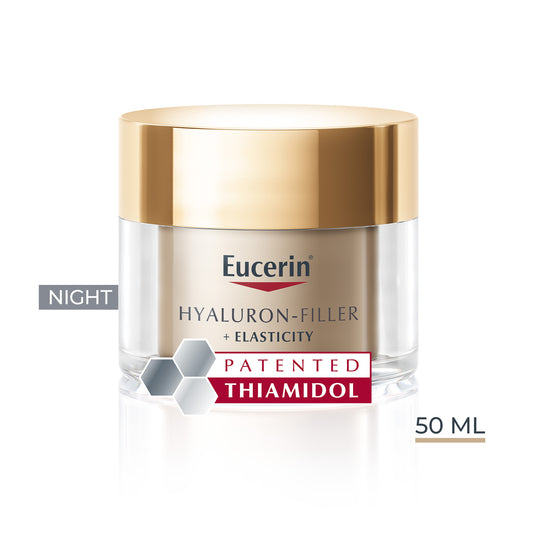 Eucerin Hyaluron Filler + Elasticity Anti-Aging Face Night Cream with Hyaluronic Acid & Collagen 50ml