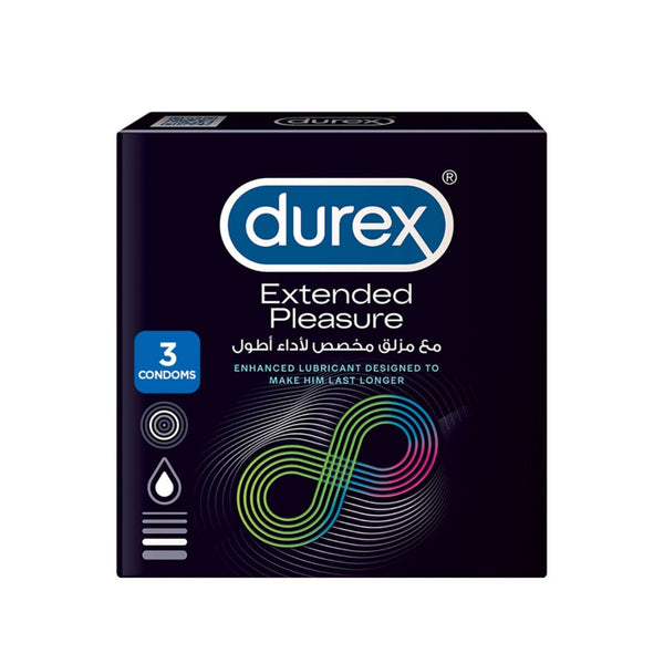 Durex Extended Pleasure Longer Lasting Condoms,