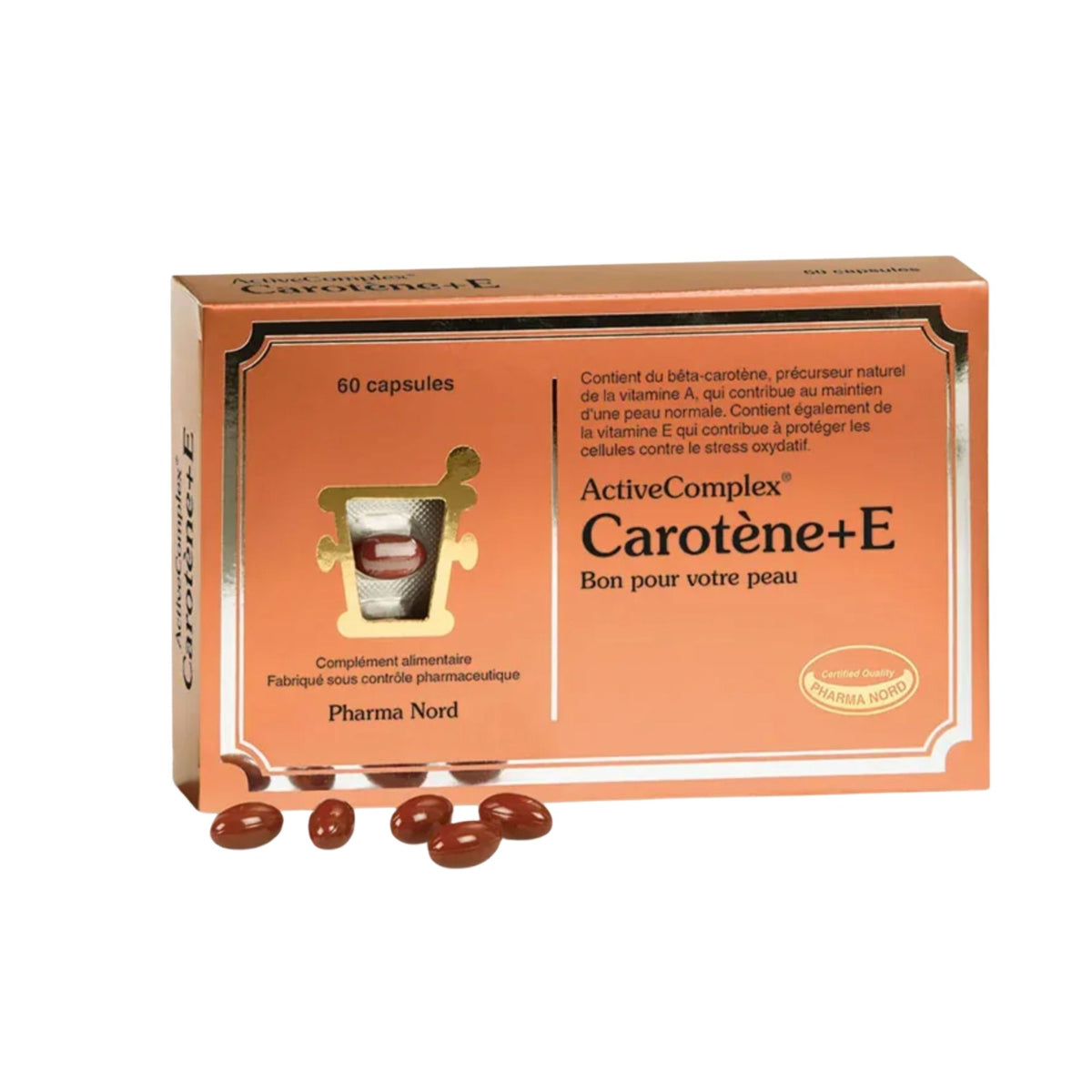 Pharma Nord  ActiveComplex Carotene + E 30 Caps