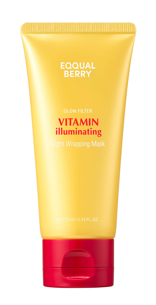 EQQUALBERRY VITAMIN ILLUMATING NIGHT WRAPPING MASK 75 ML