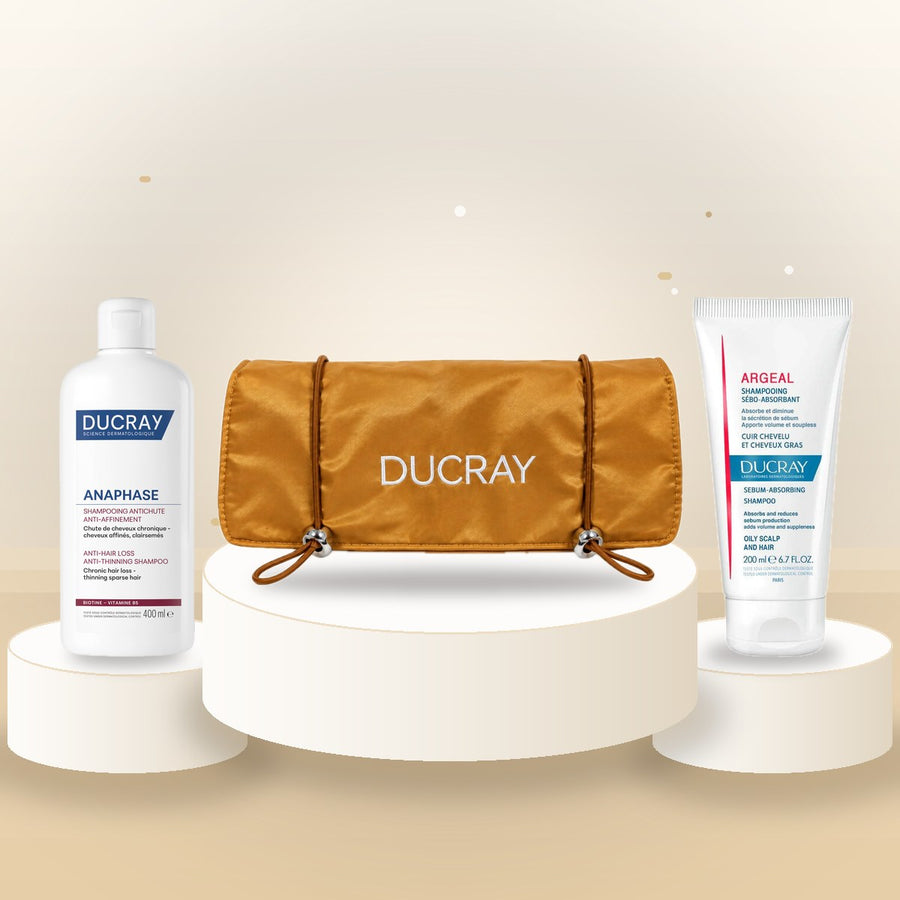Spend $50 on Ducray, get a free pouch