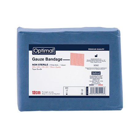 Optimal Gauze Bandage 5yd – 12cm