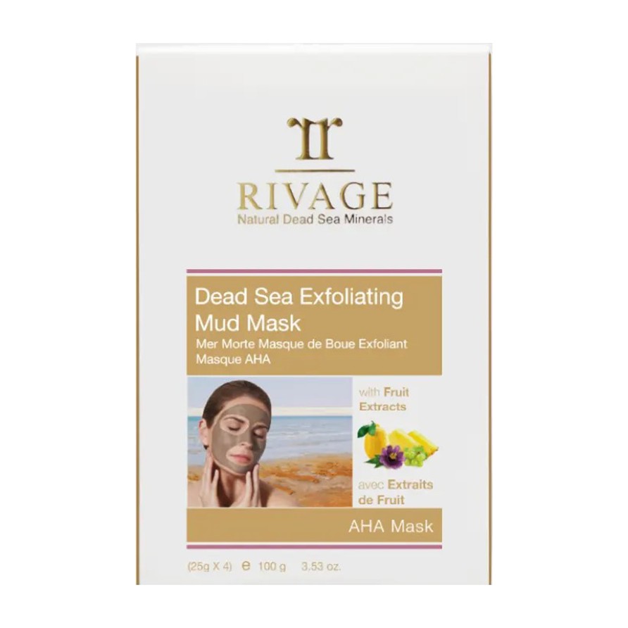 Dead Sea Exfoliating Facial Mud Mask - Pack of 4 Sachets (25 g X 4) – 1