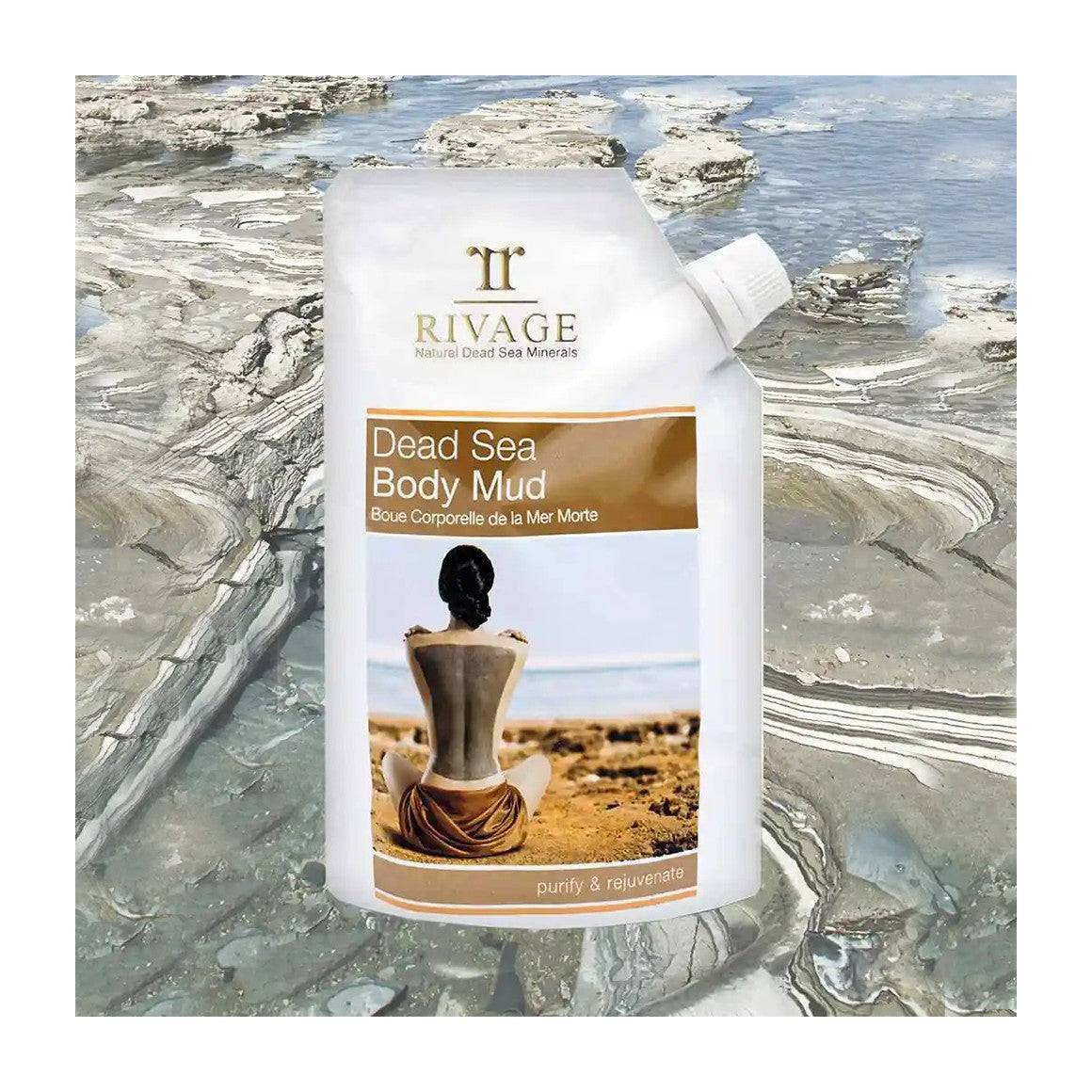 Dead Sea Body Mud Mask - Pouch 500 g – 3