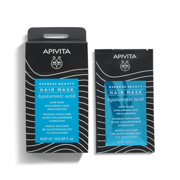 Apivita Express Beauty Hair Mask 20ml – Moisturizing Hyaluronic Acid