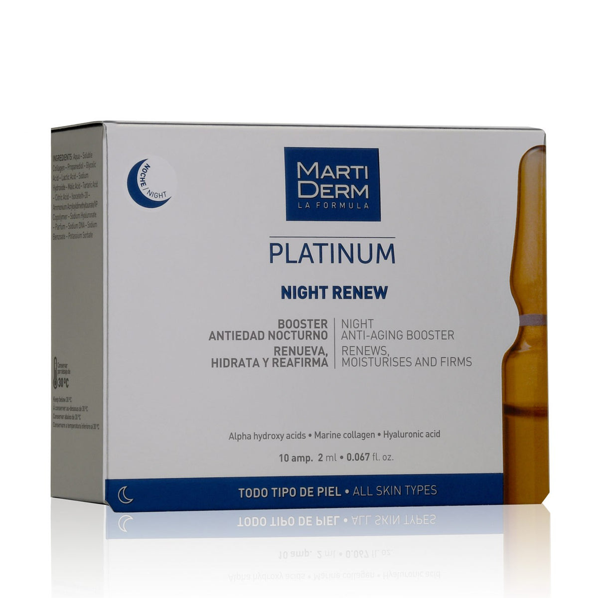 Platinum Night Renew Ampoules, 10 Ampoules – 1